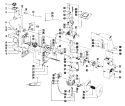 Part Location Diagram of 530010316 Poulan Crankcase Assembly